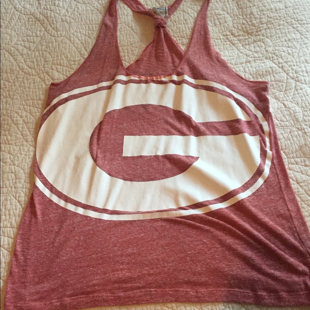 V.S. Pink UGA tank from collegiate collection